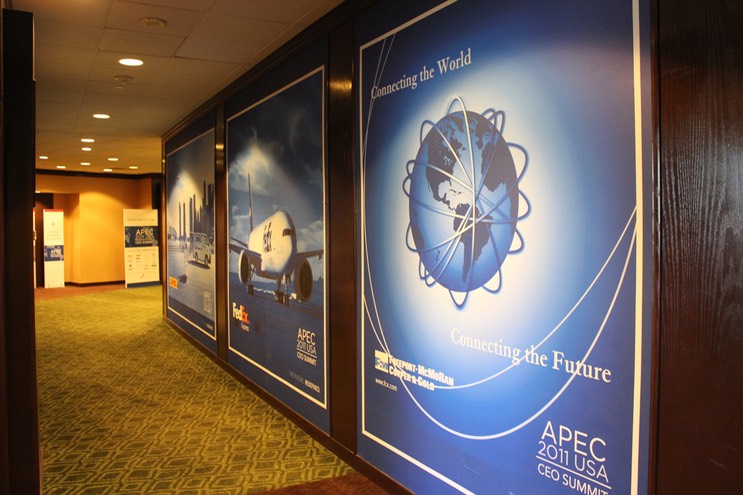 APEC 2011 Summit Hallway Display2