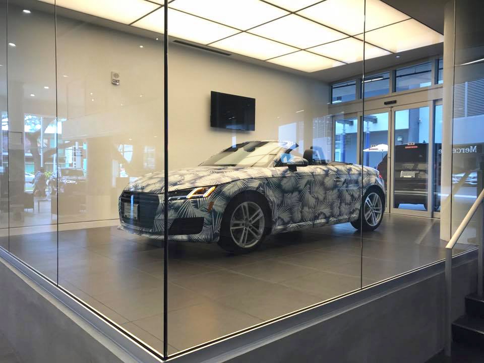 Audi TT Installed in Showroom 4•