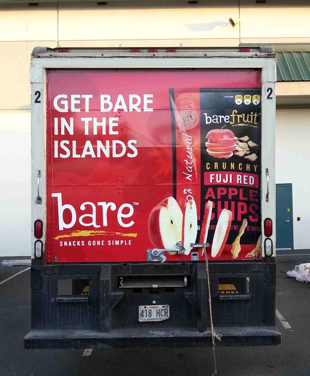 Bare Fruit truck Rear•