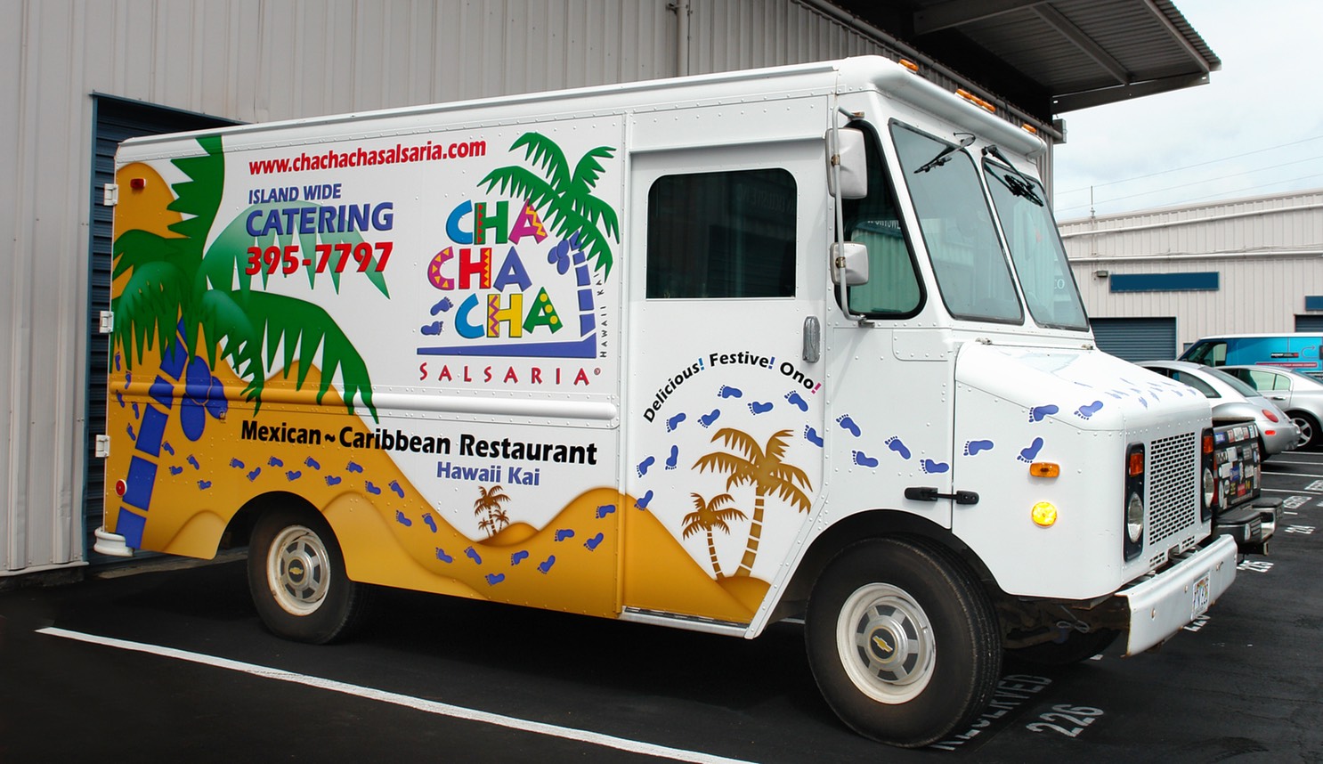 Cha Cha Cha Truck Wrap