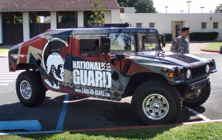 Hawaii National Guard Hummer5•