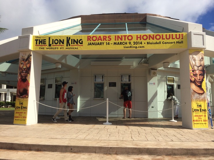 Lion King Blaisdell Box Office•