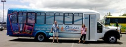 Ocean sports Big bus installed