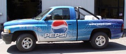 Pepsi truck•
