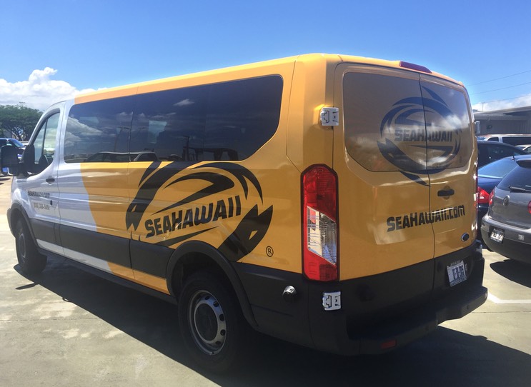 Sea Hawaii Transit Van DRI+REAR•••