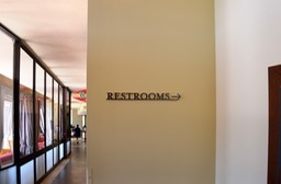 Sher Restrooms cut out sign1•••